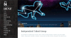 Desktop Screenshot of independenttalent.com